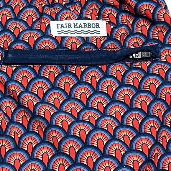 Fair Harbor men’s the anchor 8” inseam men’s swimsuit trunks breezeknit liner - Picture 3 of 9